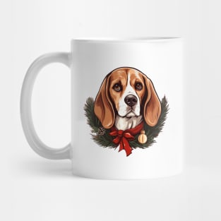 Christmas Beagle Mug